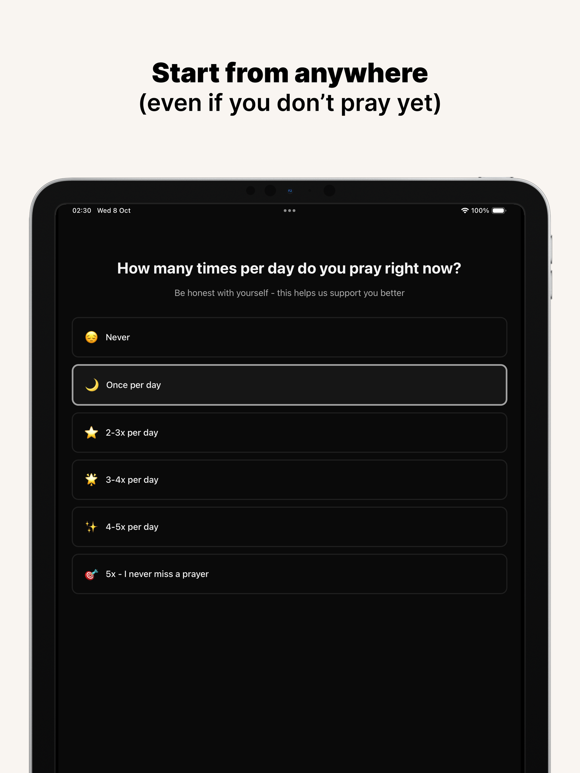 Taiba iPad Screenshot 1